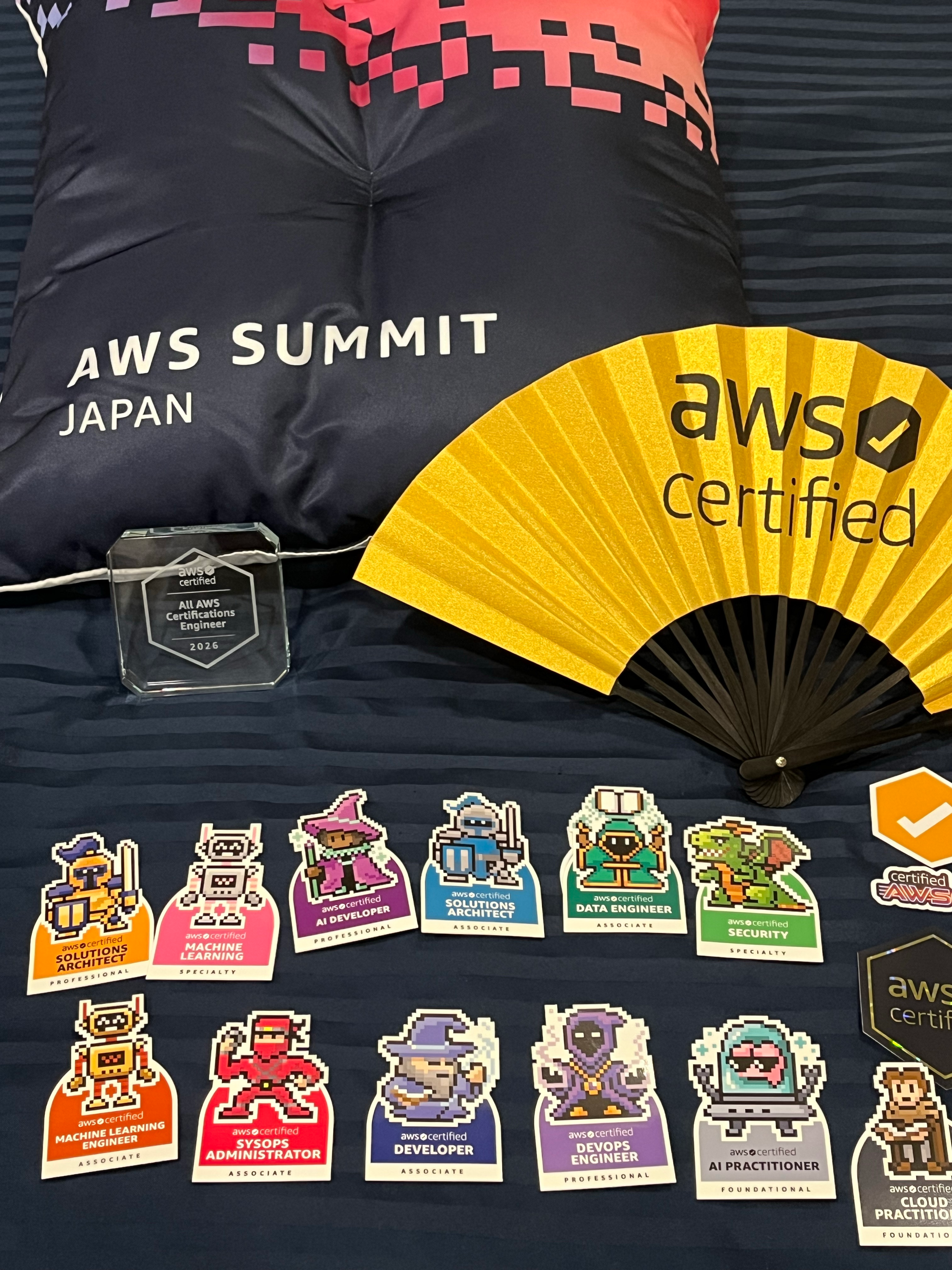 AWS Summit Japan2026 に初めて行ってきました！
